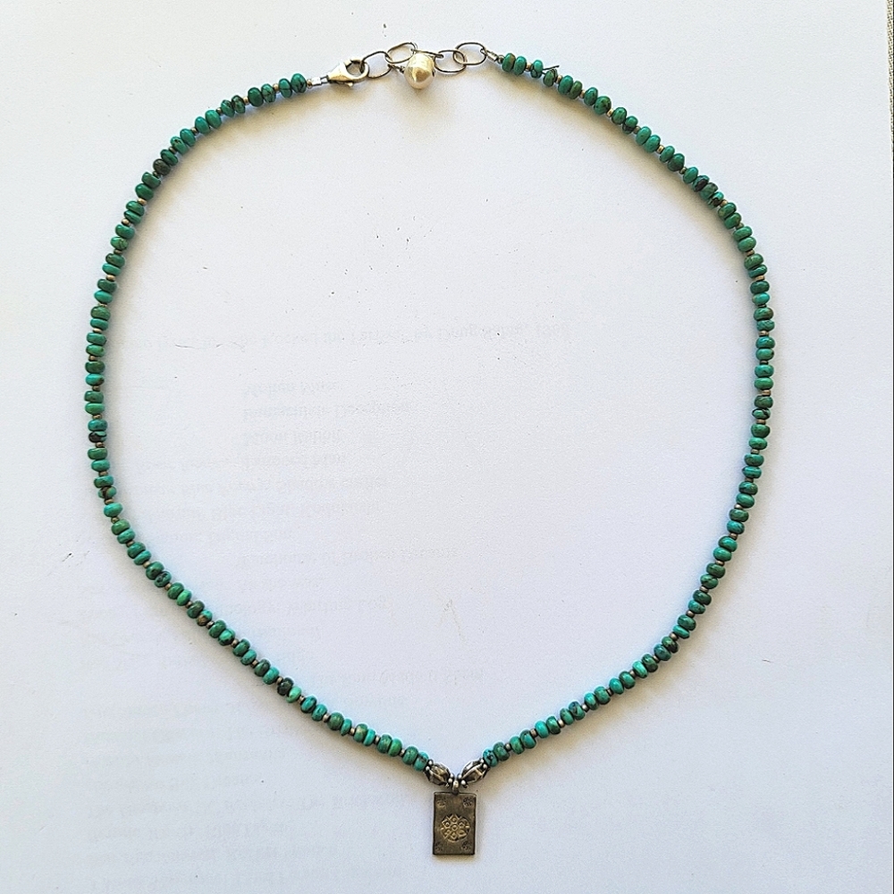 Women's Handmade Turquoise Necklace